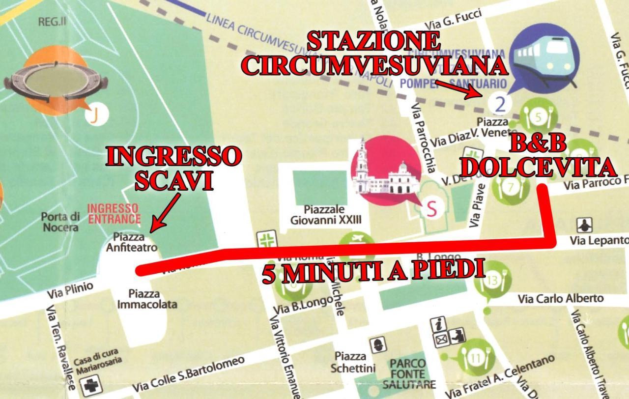 B&B Dolcevita Pompeii Eksteriør bilde